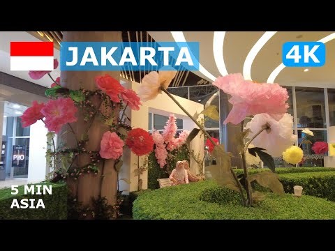🇮🇩 Indonesia - Jakarta: 5 Minutes Walking Tour - 4K