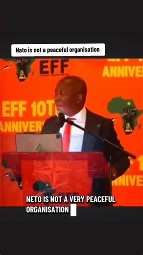 "the secret behind Nato" Julius Malema explains 🤔!