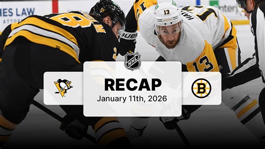 PIT at BOS | Recap