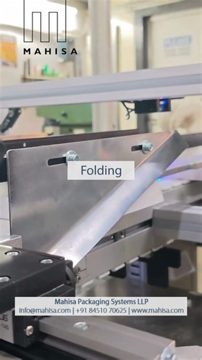 Mahisa SpeedPack - Semi-Automatic Continuous 2-Flap Gluing & Folding Machine using Hot-Melt Adhesive
