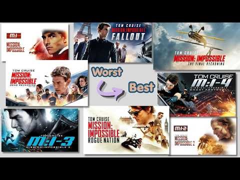 Ranking Every Mission: Impossible Movie — Worst to Best