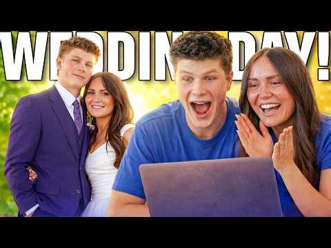 WATCHiNG our WEDDiNG ViDEO for the FiRST time *OUR REACTiONS*