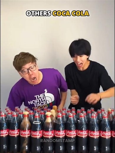 Normal Coca Cola v/s Last Explosion