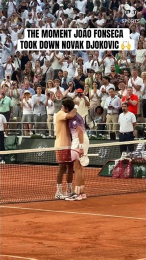 An all-time moment as the 19-year old Fonseca etches his name in tennis history 🙏