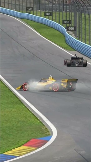 Three crashes, same spot #iracing
