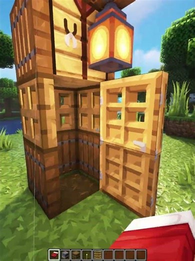 Minecraft Smallest House💀