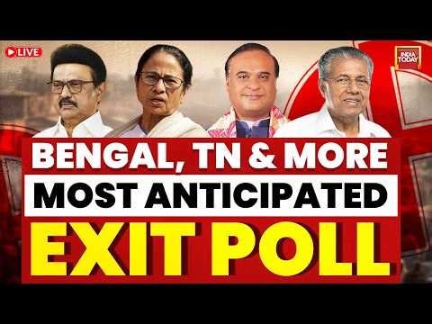 Exit Poll 2026: Election 2026 Verdict | Tamil Nadu | Kerala | Assam |Puducherry |Assam | India Today