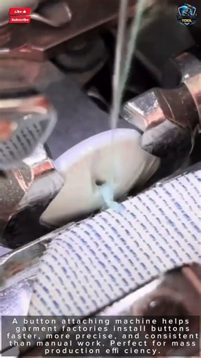Button Attaching Tool Machine Fast for Garment Production#tool