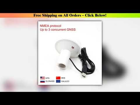 QUESCAN QU8M USB GPS GNSS Receiver for Marine GPS OpenCPN USB NMEA0183 Antenna GPS GLONASS Galileo