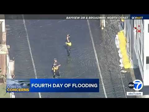 Huntington Beach sees 4th straight day of flooding; 114 properties damaged