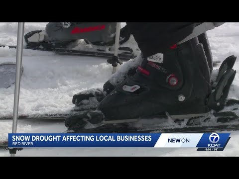 Red River businesses adapt to warm winter with snowmaking efforts