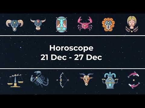 Horoscope This Week (Dec 21–27) | Love, Career & Money Predictions