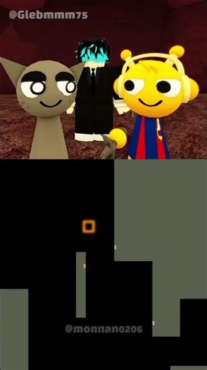 Part1 | Gray and Oren VS Black In Lava | @Glebmmm75 | Bouncing Square |