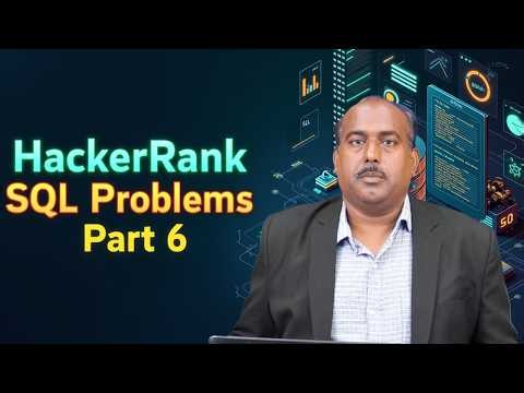 HakerRank SQL problems Part-6 by Mr. B Ramesh