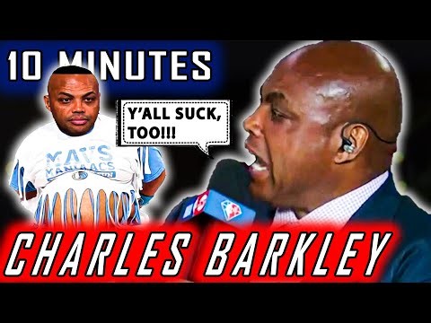 10 MINUTES STRAIGHT OF CHARLES BARKLEY BEING UNFILTERED AND UNHINGED | Inside the NBA Funny Moments