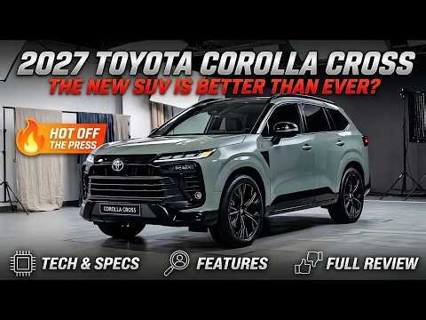 2027 Toyota Corolla Cross FIRST LOOK 🔥The New SUV Is Better Than Ever? Specs, Features & Full Review