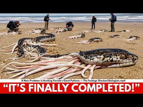 A New Predator Is Hunting Florida’s Giant Pythons — The Footage Shocked Biologists