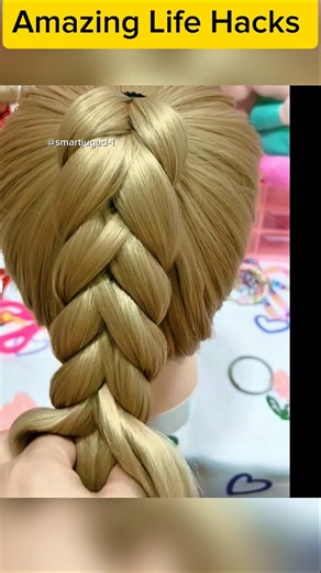 5 Easy Hairstyle Hacks Every Girl Should Try | Quick Braids, Bun & Hair Band Tricks #shorts