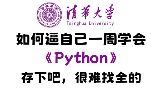【全568集】这绝对是2026年B站最用心的Python零基础全套教程，全程干货无废话，适合所有零基础小白学习，七天就能从小白到大神！存下吧，学完即可接单就业！