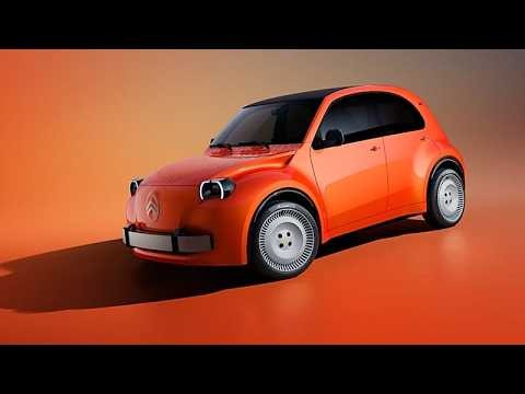 Citroën's iconic 2CV returns as an all-electric model