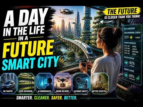 A Day in the Life in 2050: Inside a Future Smart City
