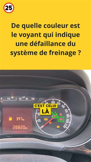 🚗 Tu veux réussir ton permis ? Question 25/100 #codedelaroute #permisdeconduire