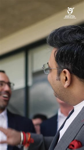 ICC on Instagram: "@jayshah220988 visited Namibia this week to catch #U19WorldCup future stars in action at @official_cricketnamibia’s NCG venue. The ICC Chairman also met with Africa Cricket Association leaders, with the growth of the sport in the region high on the agenda."