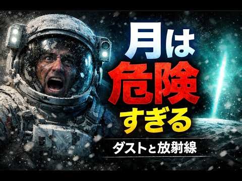月は“静かな地獄”だった――宇宙飛行士が直面する見えない死の脅威とは？