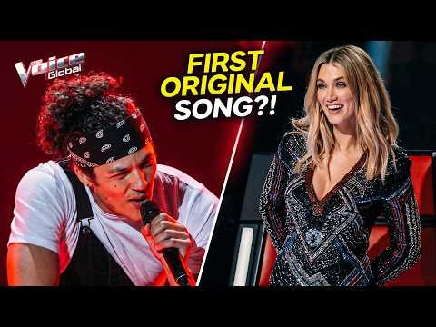 First Ever Original Song On The Blind Auditions... All 4 Chairs Turned | The Voice [4K]