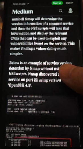 🚨 This Scan Exposes Vulnerabilities You Didn’t Know Existed… With Kali NetHunter / Termux Nmap, I’m scanning: • local networks • internet-facing hosts • services & open ports …and mapping real security gaps to known CVEs. No guessing. No “magic tools”. Just proper enumeration. ⚔️ This is exactly how attackers find weaknesses — and how defenders fix them before it’s too late. ⚠️ Educational & authorized use only. 👉 Don’t comment yet 🔁 Share this reel first to support my work 💬 Then comment CV