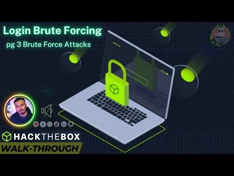 Page 3 Brute Force Attacks • Module: Login Brute Forcing | Basic Toolset | HtB Walkthrough Tutorials