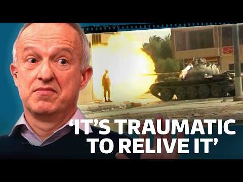 War reporter rewatches intense Libya conflict footage for the first time