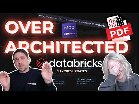 May 2026 Databricks Updates: No Code ETL, New GPUs and Death of the Dashboard