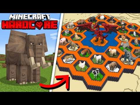 I Trapped Every REAL LIFE Animal in Minecraft