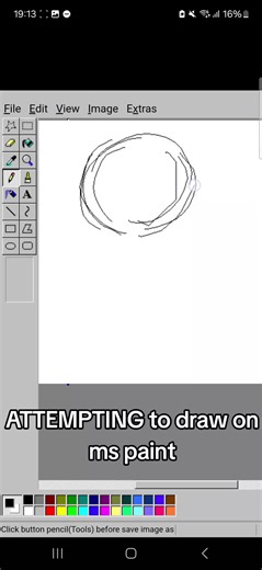 Attempting to Draw on MS Paint: A Creative Journey