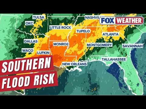Rounds Of Heavy Rain Trigger Flash Flood Warnings Across Texas And The South, With More Storms Ahead