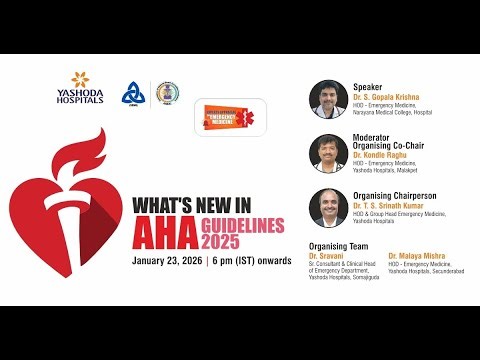 WHAT'S NEW IN AHA GUIDELINES 2025" – Emergency Medicine Webinar
