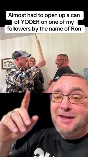 Almost had to open up a can of YODER on one of my followers over the weekend 🤣🤣😜😜￼