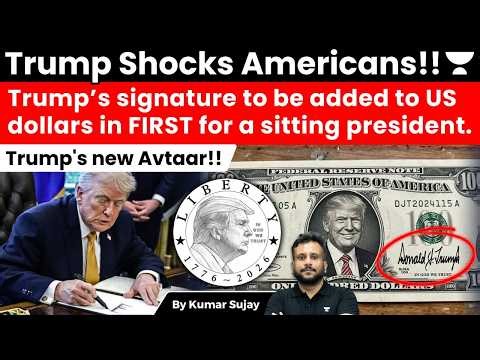 Dollar goes the "Trump" Way: In a historic first, Trump's signature to appear on dollar