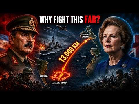 Why Britain Fought 13,000 Km Away | The Real Story of the Falklands War (1982)