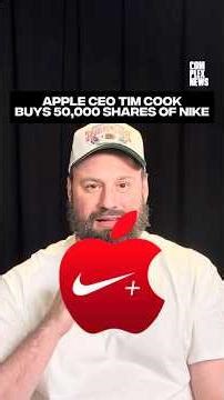 Apple CEO Tim Cook buys 50,000 Nike shares