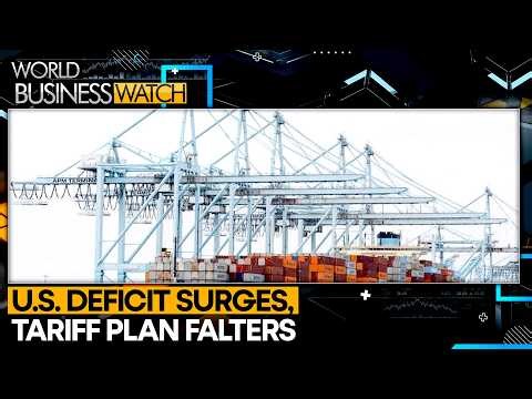 Tariffs Fail: US Deficit Hits 14-Month High | World Business Watch | WION