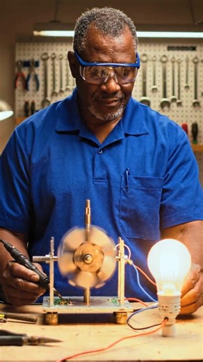 Build a Simple Electric Motor & Generator (DIY)