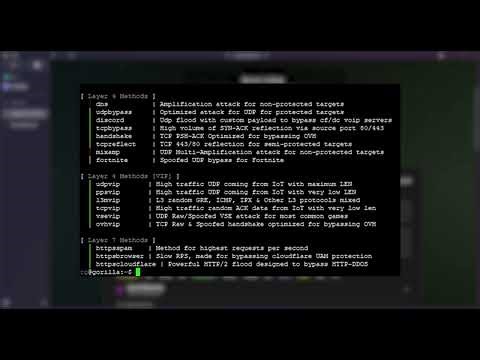 GORILLA BOTNET SHOWCASE | BEST IP STRESSER 2026 | BUY BOTNET BUY DDOS | DDOS ATTACK | BOTNET DDOS