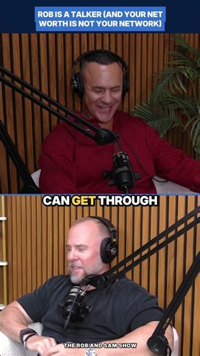 Rob is a talker and your net worth is NOT your network