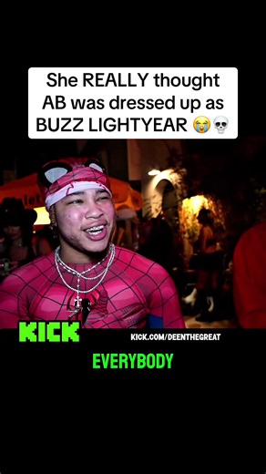 She REALLY thought AB was dressed up as BUZZ LIGHTYEAR #deenthegreat #adrienbroner #fyp