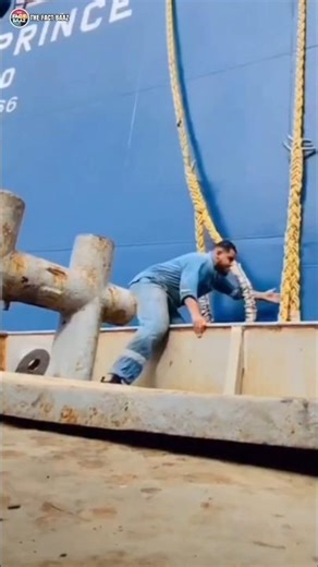 Why is mooring a ship to the dock dangerous