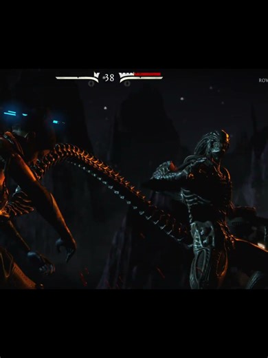 Mortal Kombat XL: ALIEN VS KITANA - X Ray Scene