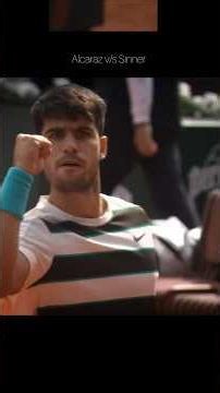 Alcaraz V/S Sinner 🎾 #shorts #ytshorts #tennis #trending #viral #wimbledon #sports #reels #nadal #1m