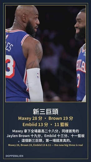 LeBron's Sixers Debut Spoils the Champs' Ring Night! PHI 106-100 NYK | LeBron 76人首秀